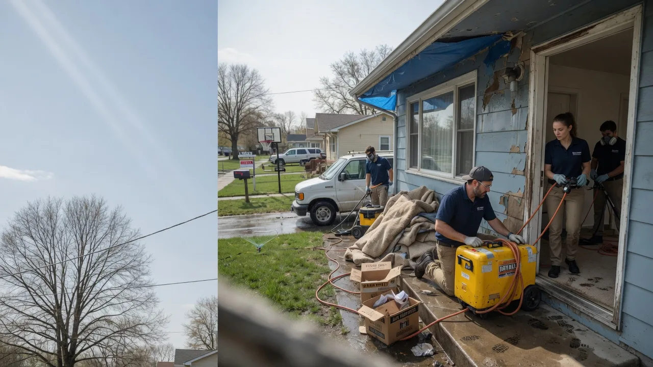 Basement Flood Cleanup in Lena, WI near me